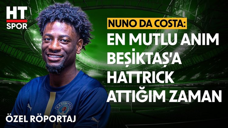 Kasımpaşa'nın golcüsü Da Costa HT Spor'da! - HT Spor