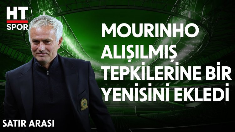 Mourinho'nun kaçan pozisyona tepkisi gündem oldu - Satır Arası