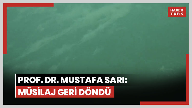 Prof. Dr. Mustafa Sarı: Müsilaj geri döndü