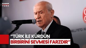 MHP Lideri Bahçeli: Türk Sevmeyen Kürt Değil, Kürt Sevmeyen Türk Değil