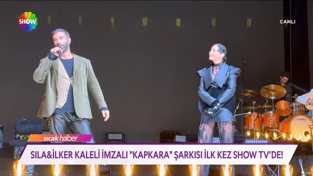 Sıla ve İlker Kaleli birlikte ilk kez sahnede!