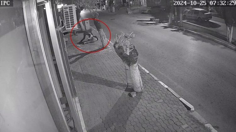 İzmir'de genç kıza bıçaklı saldırı kameraya yansıdı; şüpheli tutuklandı