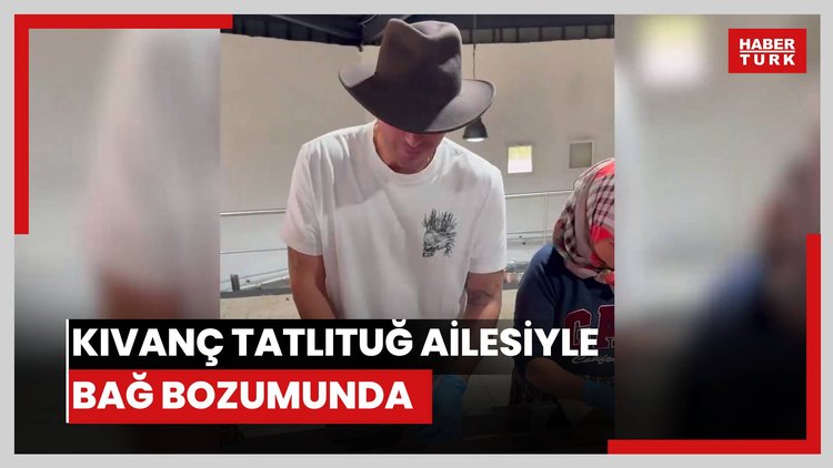 Kıvanç Tatlıtuğ ailesiyle bağ bozumunda