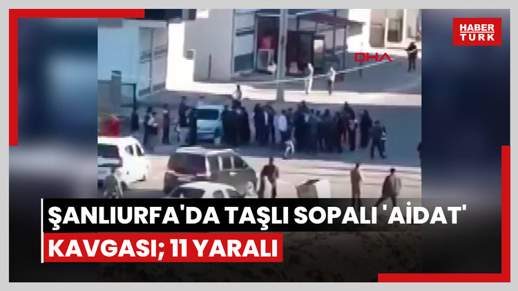 Apartmanda taşlı sopalı 'aidat' kavgası; 11 yaralı