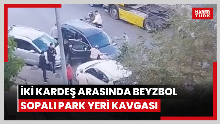 İki kardeş arasında beyzbol sopalı park yeri kavgası