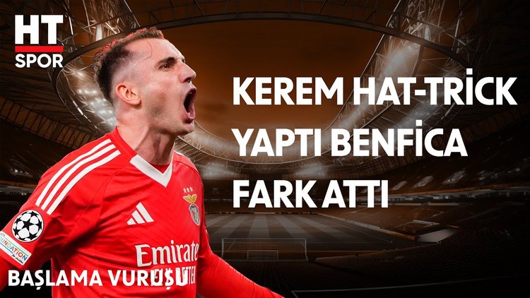 Kerem 45 dakikada şov yaptı - Başlama Vuruşu