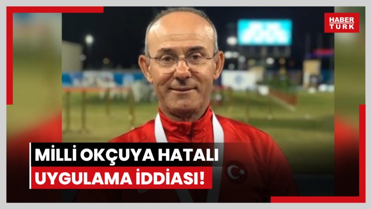 Milli okçuya hatalı uygulama iddiası!