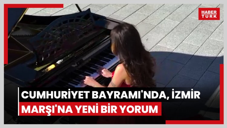 Cumhuriyet Bayramı'nda, İzmir Marşı'na yeni bir yorum