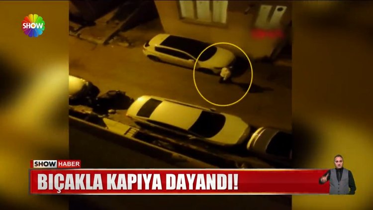 Hortumlu öpücüklü komşu tacizi!