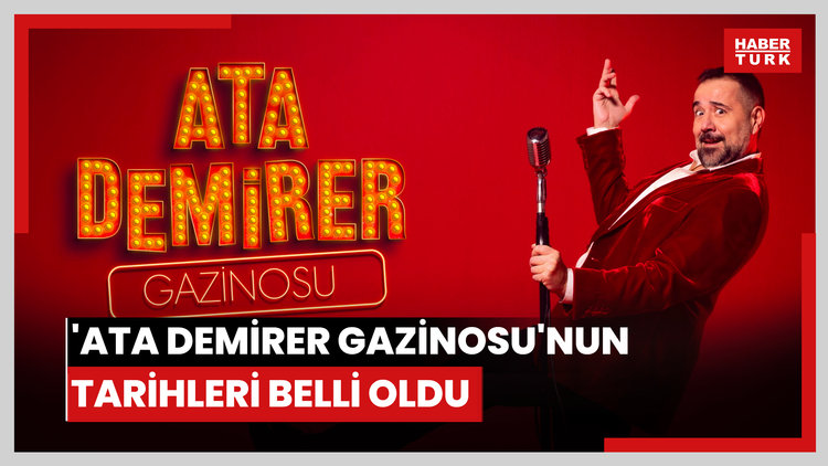'Ata Demirer Gazinosu'nun tarihleri belli oldu