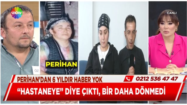 Kayıp Perihan'ın oğlu stüdyoda!