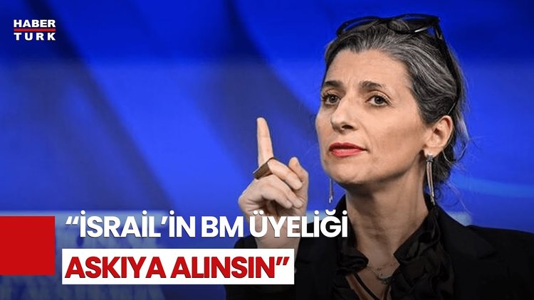Albanese: "İsrail İşgali Bitirene Kadar Askıya Alınmasını Öneririm"