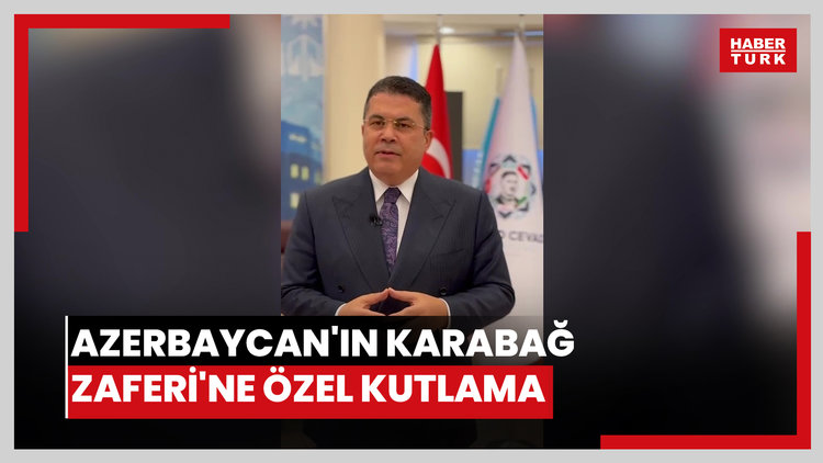 Azerbaycan'ın Karabağ Zaferi'ne özel kutlama