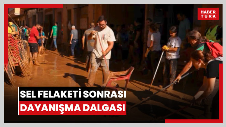Sel felaketi sonrası dayanışma dalgası