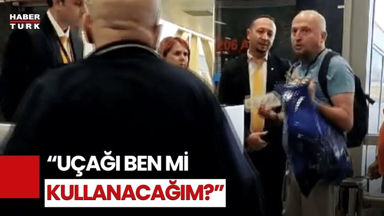 Alkollü Olduğu İçin Uçağa Alınmadı, Ortalığı Birbirine Kattı!