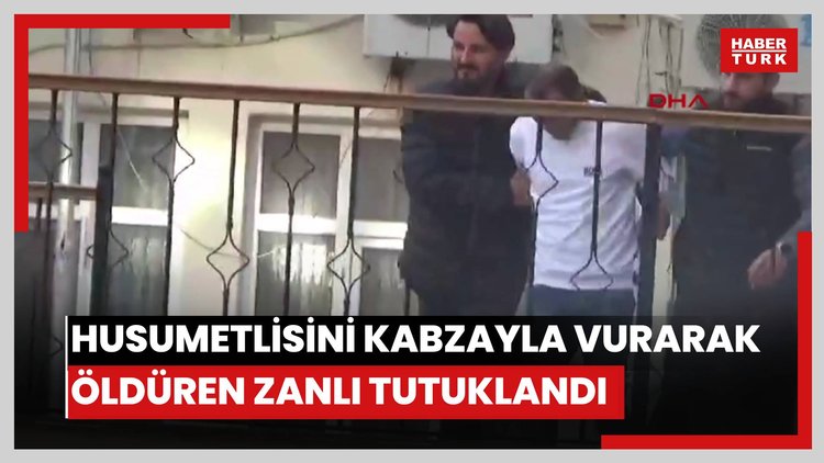 Husumetlisine kurşun yağdırıp, kabzayla başına vurarak öldüren zanlı tutuklandı; olay anı kamerada