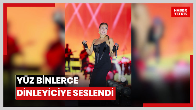 Yüz binlerce dinleyiciye seslendi