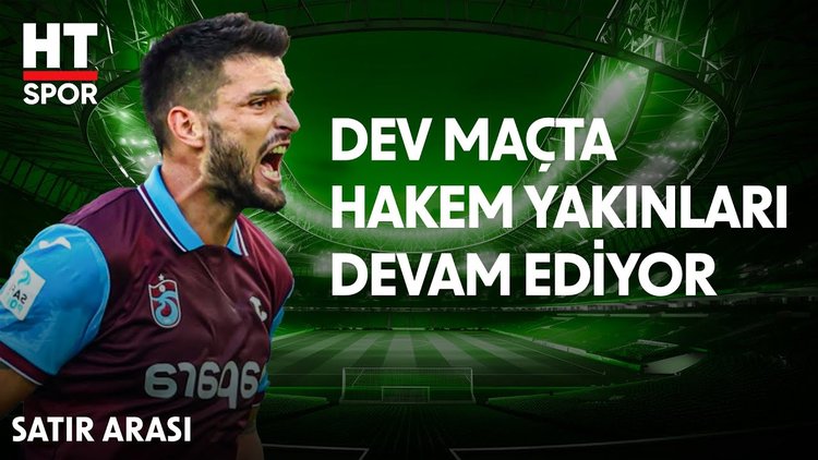 Trabzonspor'dan hakem yönetimine tepki - Satır Arası