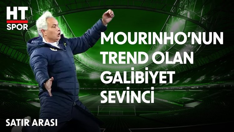 Sosyal medyada trend olan Mourinho sevinci - Satır Arası