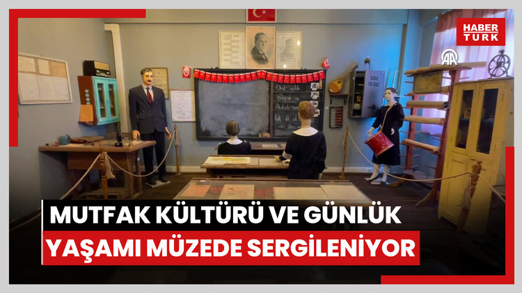 Seydişehirin mutfak kültürü ve günlük yaşamı lisedeki müzede sergileniyor