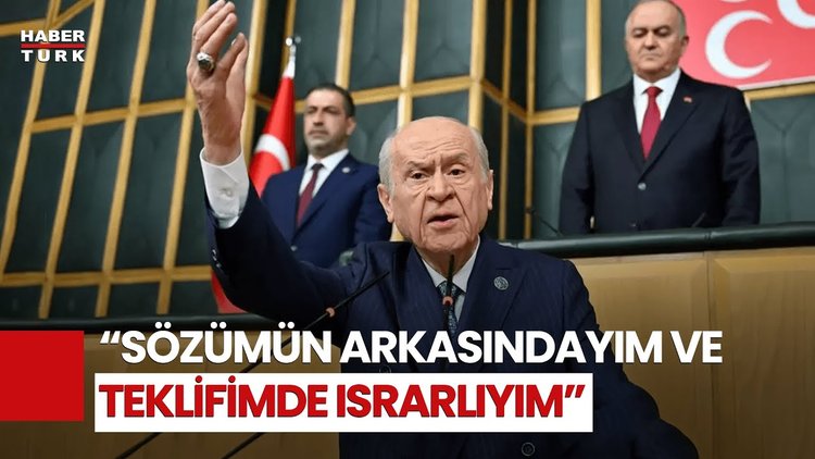 Bahçeli'den Öcalan'a Meclis Çağrısı: Sözümün Arkasındayım