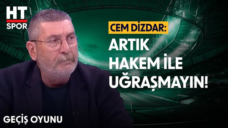 Cem Dizdar'dan hakem tartışmasına son nokta - Geçiş Oyunu