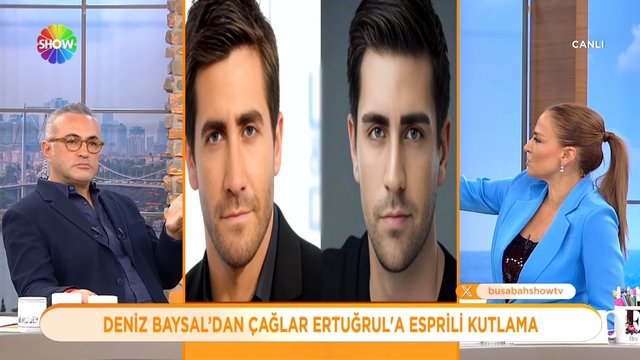 Deniz Baysal'dan Çağlar Ertuğrul'a espirili kutlama! 