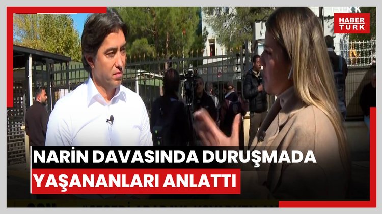 Gazeteci Emrullah Erdinç, Narin davasında duruşmada yaşananları anlattı