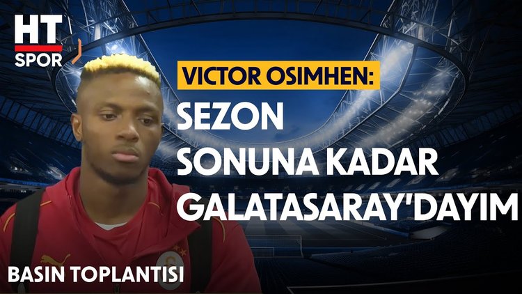 Osimhen'den galibiyet sonrası ilk açıklama - Basın Toplantısı