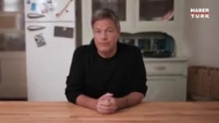 Almanya Ekonomi Bakanı Robert Habeck mutfaktan açıkladı