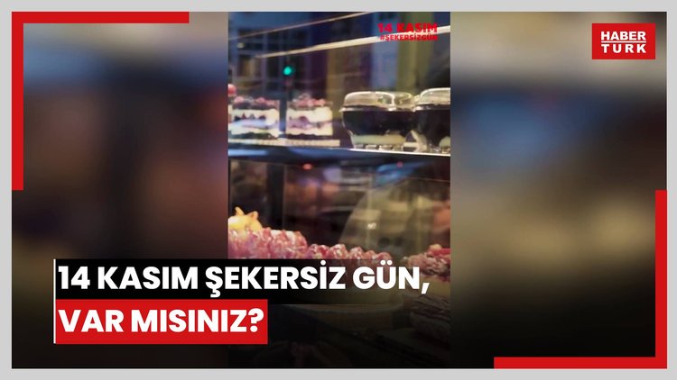 14 Kasım Şekersiz Gün, var mısınız?