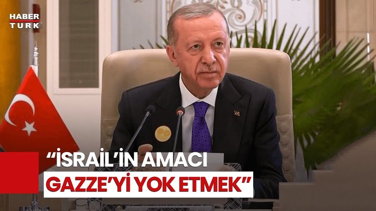 Cumhurbaşkanı Erdoğan İİT Zirvesinde Konuştu: İsrail'e Silah Ambargosu Son Derece Önemli