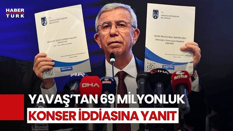 Mansur Yavaş'tan Konser Harcamalarına İlişkin Açıklama!