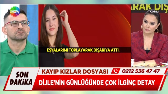 Dijle'nin günlüğünde şok ayrıntı!