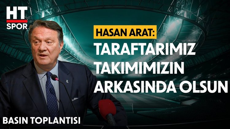 Beşiktaş Başkanı Hasan Arat, federasyon çıkışı basının sorularını yanıtladı - Basın Toplantısı