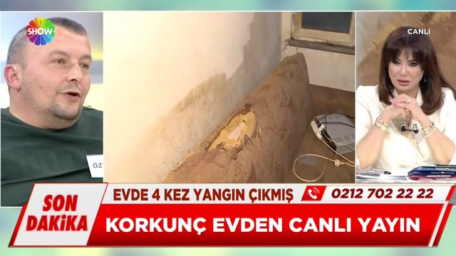 Korkunç evden canlı yayın!