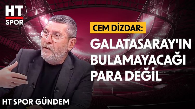 Cem Dizdar, Osimhen transferindeki sponsor desteğini yorumladı - HT Spor Gündem