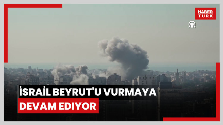 İsrail Beyrut'u vurmaya devam ediyor
