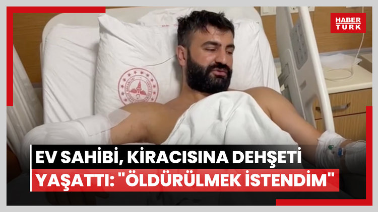Sarıyer'de ev sahibinin gürültü nedeniyle silahla vurduğu kiracı konuştu