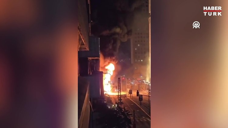 Lübnan'dan Tel Aviv'e bir dizi roket atıldı