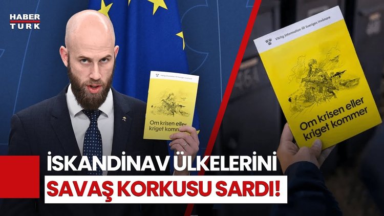 İsveç, Norveç Ve Finlandiya&#039;da &#039;Savaşta Sağ Kalma&#039; Kitapçıkları Dağıtılıyor