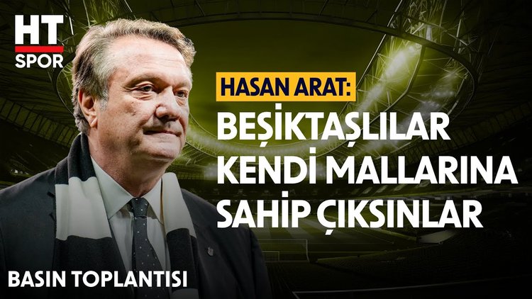 Beşiktaş Superapp Lansmanı'nda Hasan Arat açıklamalarda bulundu - Basın Toplantısı - HT Spor