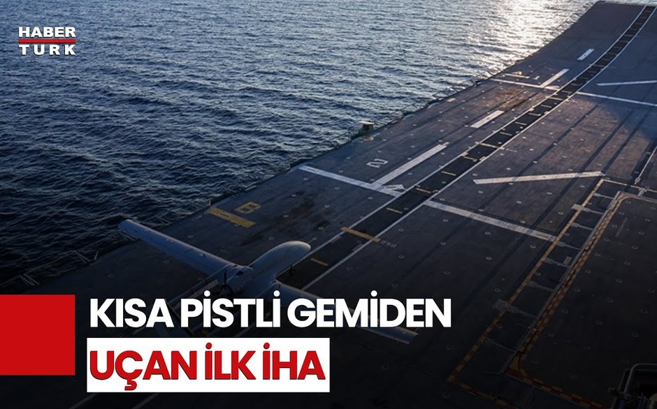 Bayraktar TB3, TCG Anadolu'ya İlk Kalkış Ve İnişini Başarıyla Tamamladı