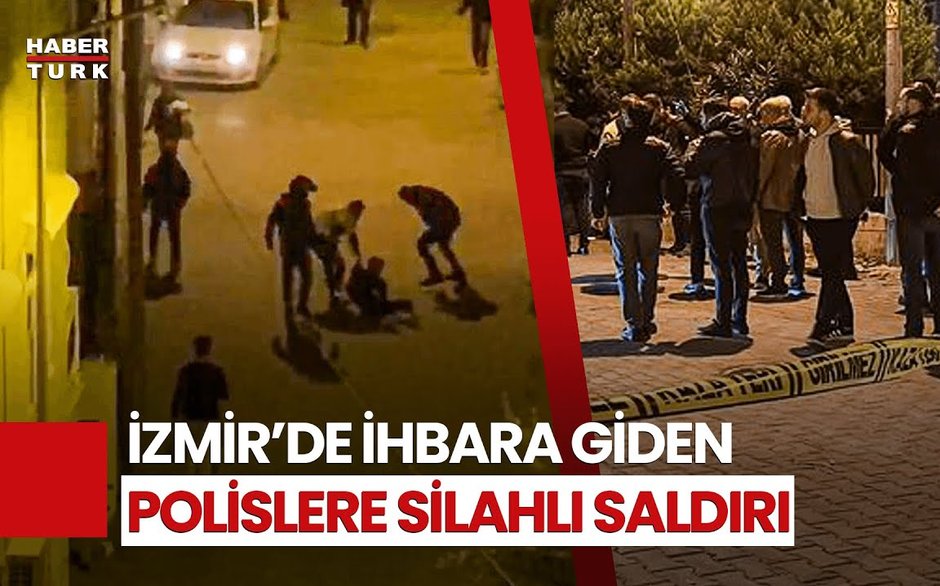 İzmir'de Polislere Silahlı Saldırı! 3 Yaralı