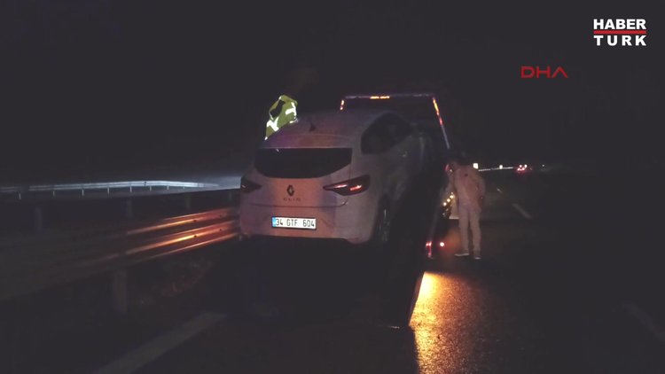 Kuzey Marmara Otoyolu'nda kaza: 2 yaralı