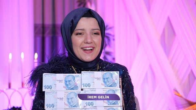 Haftanın şampiyonu; İrem gelin!