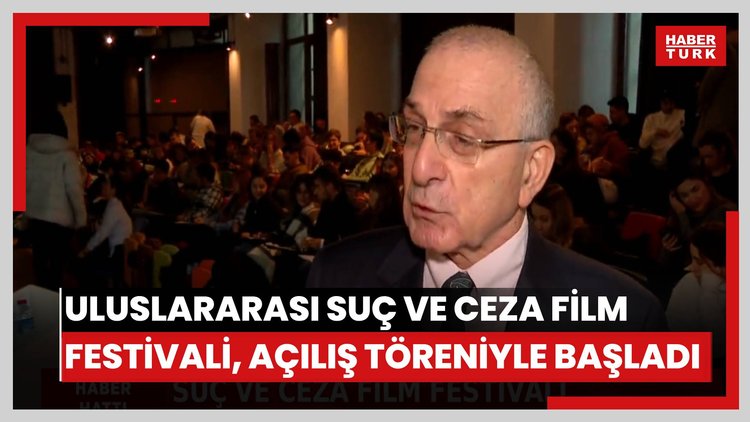 Uluslararası Suç ve Ceza Film Festivali, açılış töreniyle başladı