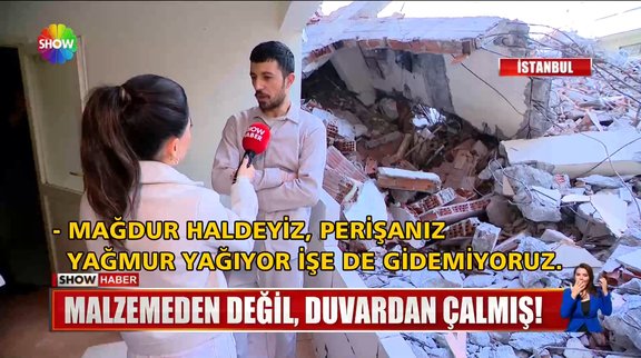 Yaslandıkları duvar, komşusunun çıktı