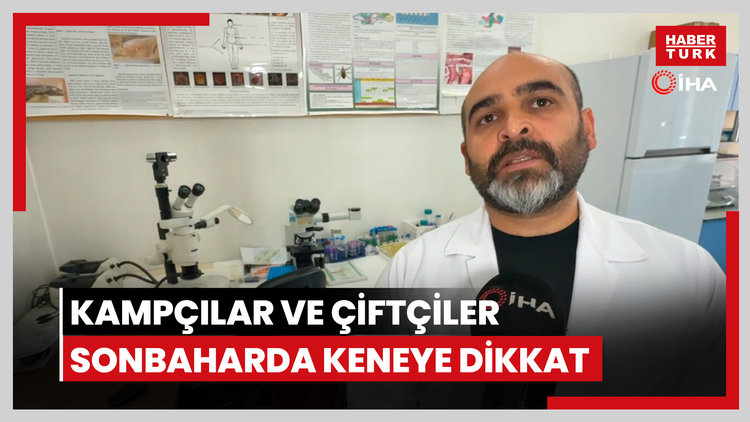 Kampçılar ve çiftçiler sonbaharda keneye dikkat