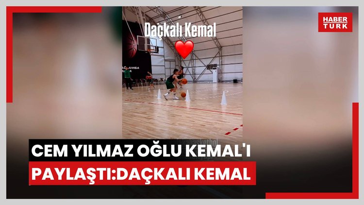 Cem Yılmaz oğlu Kemal'i paylaştı: Daçkalı Kema